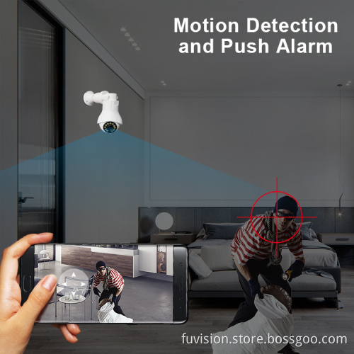 Night Vision Fisheye View PTZ WiFi IP Camera